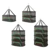 Garden Folding Drying Net with 360 Degree Rotating Hook for Fruits Meat Dish 2