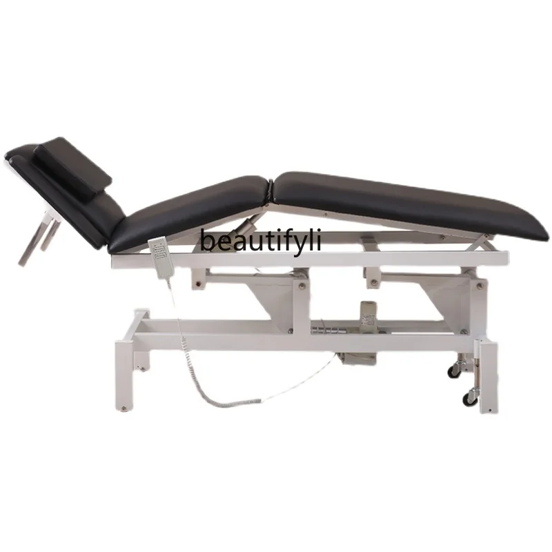 Electric Ridge Bed Multi-Functional Massage Therapy Bed Rehabilitation Training Table Bone Setting Bed