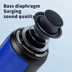 Car Audio Outdoor Loudspeaker Stereo Waterproof Audio Multifunctional Wireless Speaker Subwoofer Hands-free Call Bass