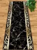 Golden Luxury Corridor Carpet Anti Slip Home Stair Rug European Style Hotel Hallway Long Carpets Bedroom Decor Soft Floor Mat 3