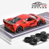 MJ 1:64 Mansory SF90 F9XX  Spider Diecast Model Car 3