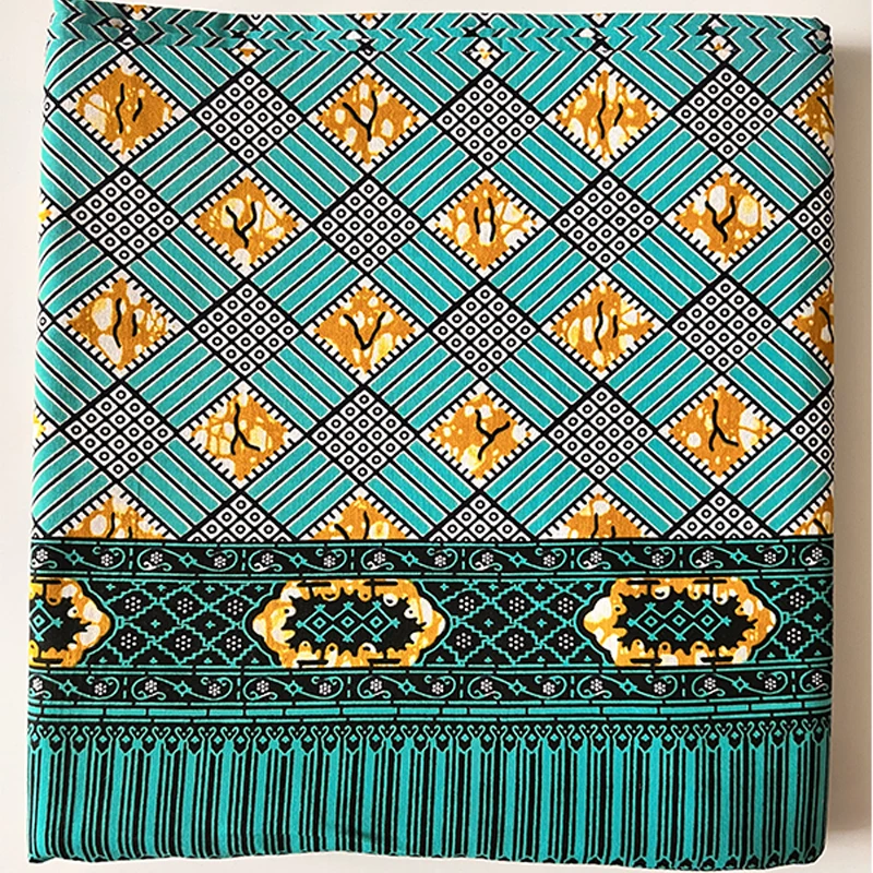 Veritable African wax fabric 100% cotton guaranteed quality real wax Ankara print new style 6 yards