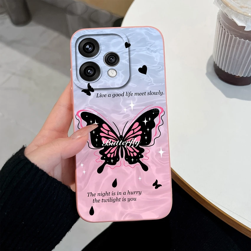 Elegant Floral Soft Silicone Lightweight Case