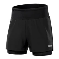 Arsuxeo Men 2 in 1 Running Shorts High Waist Athletic Shorts Sport Shorts Workout Shorts with Pockets for Gym Jogging Tennis 1