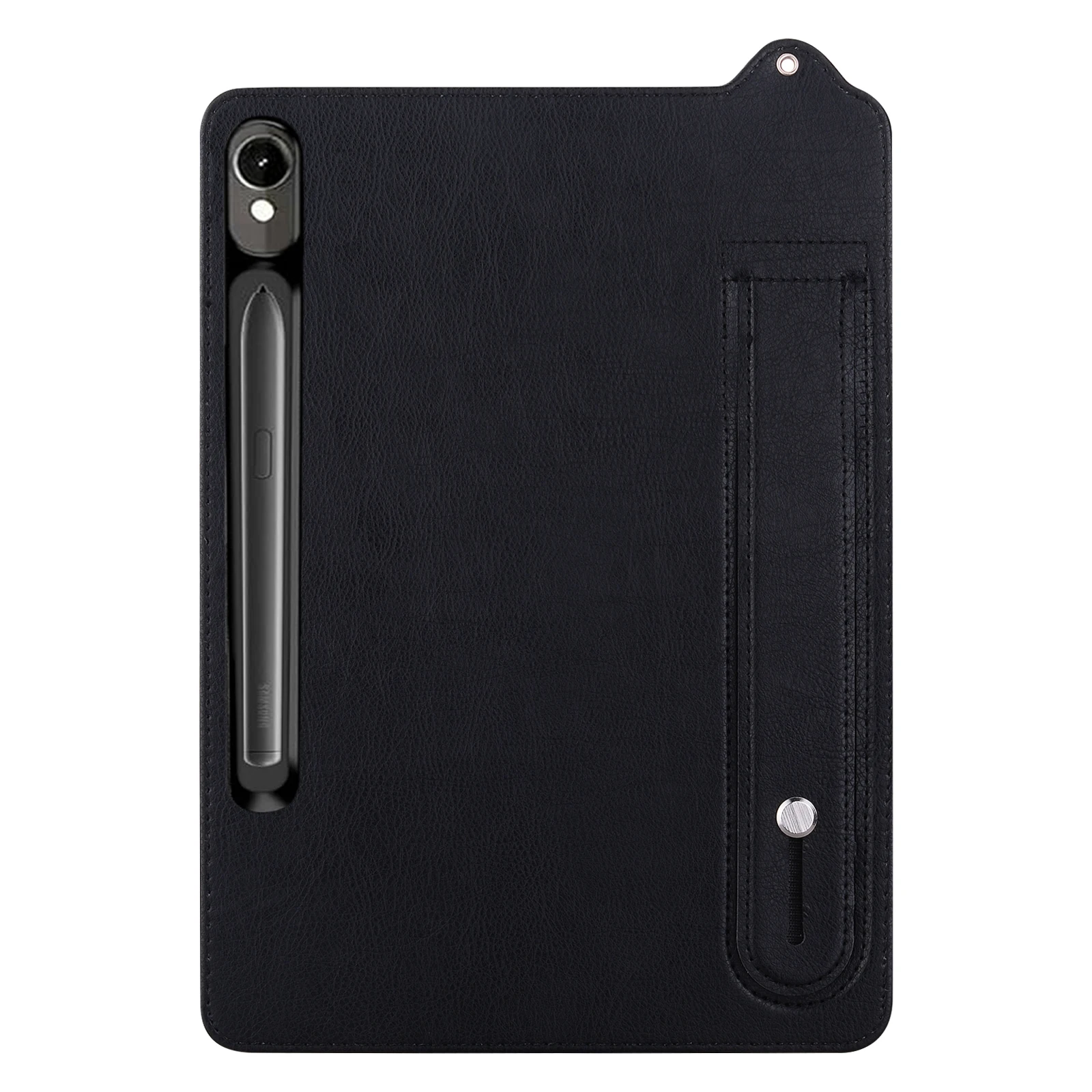 Premium Hand Strap PU Leather Soft Tablet Cover
