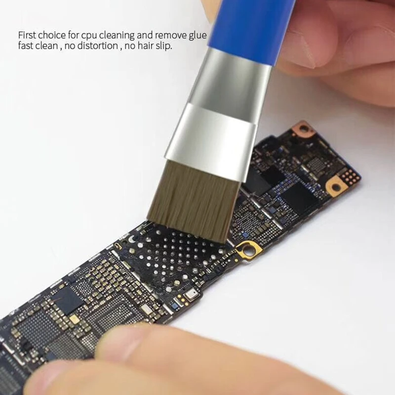 Double Headed Brush Anti-Static IC Chip PCB Welding Motherboard Circuit Board Repair for Mobile/Computer Dust Cleaning |