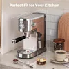 Gevi Espresso Machine 20 Bar with Auto Milk Frother, Professional Espresso Maker with Adjustable Shot Volume, Compact Cappuccino 5