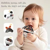 Baby Music Instruments Toy Montessori Rattle Ball Sand Hammer Black White Visual Stimulation Sensory Instrument Educational Toy 3
