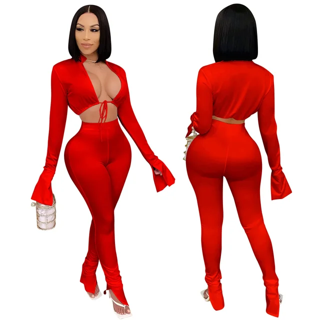 Rachael Creative Elegant Pant Set 4