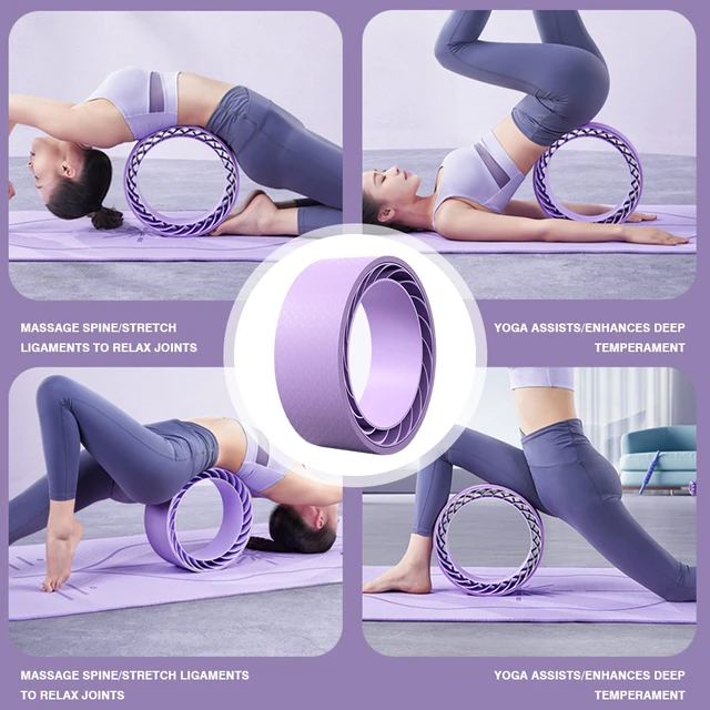 TPE PP Back Exercise Tool Eco-Friendly 3D Non-Slip Back Pilates Ring  Odorless Undeformed Body Building Props Fitness Accessories