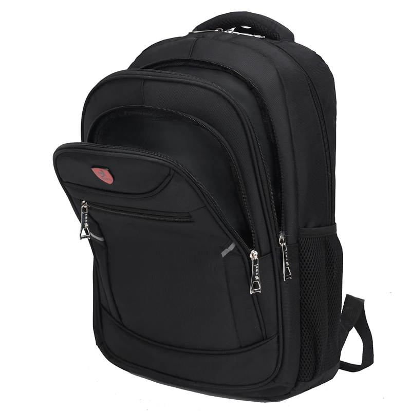 Men's large capacity Backpack - backpack with 15.6 inch laptop compartment, multiple zip pockets, commuter Backpack