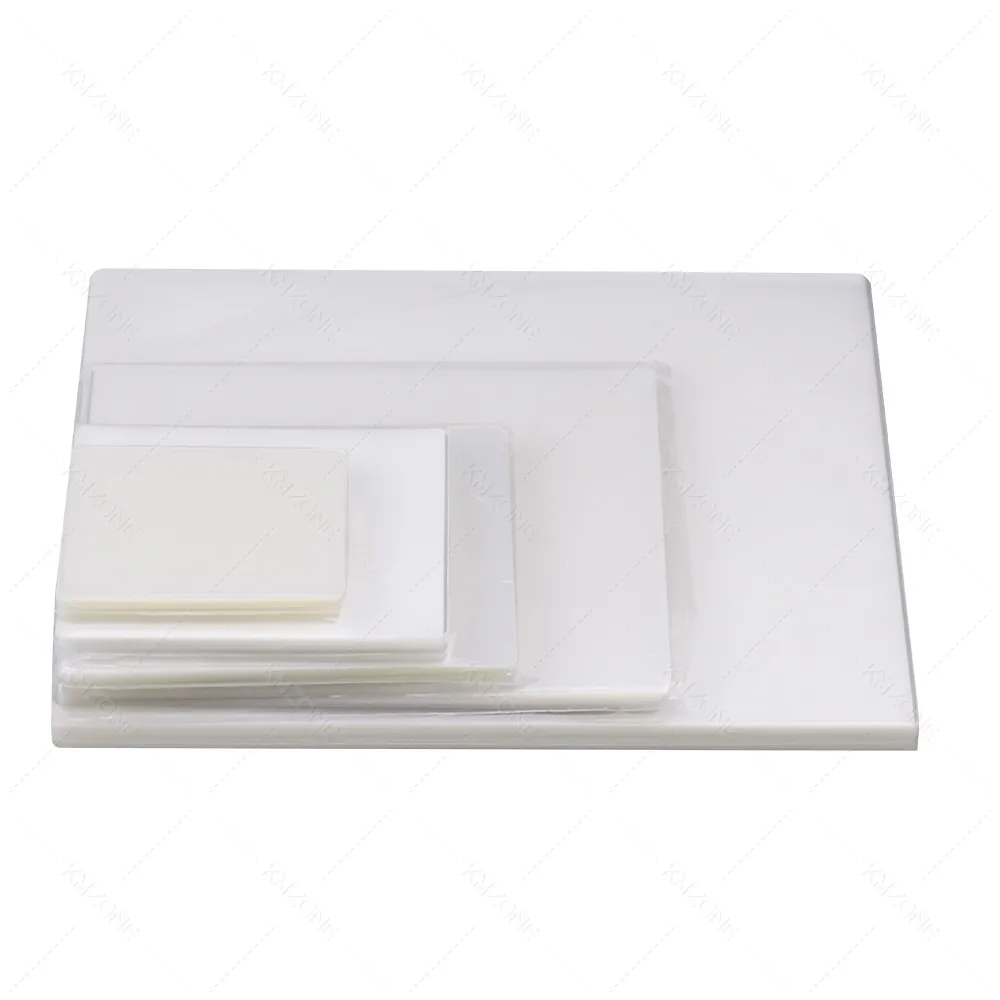 50sheets 80 Mic 3/5/6/inch Laminating Film PET EVA Plastic Filmfor Hot Laminator 2R 3R 4R A5 A4 For Photo/Files/Card/Picture - 2