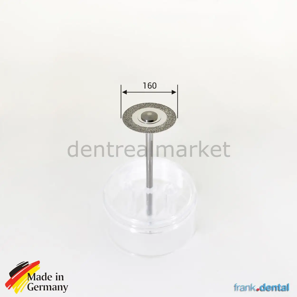 

Frank Dental - Orthodontix Diamond Disc D355 - Interproximal Stripping - Interproximal Disc - 16 mm