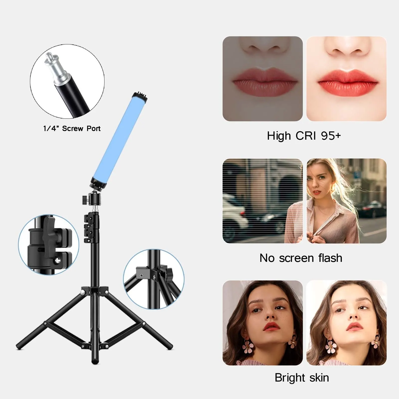 LED Fill Light Portable RGB Magnetic Photography Lighting Handheld Vlog For YouTube Video