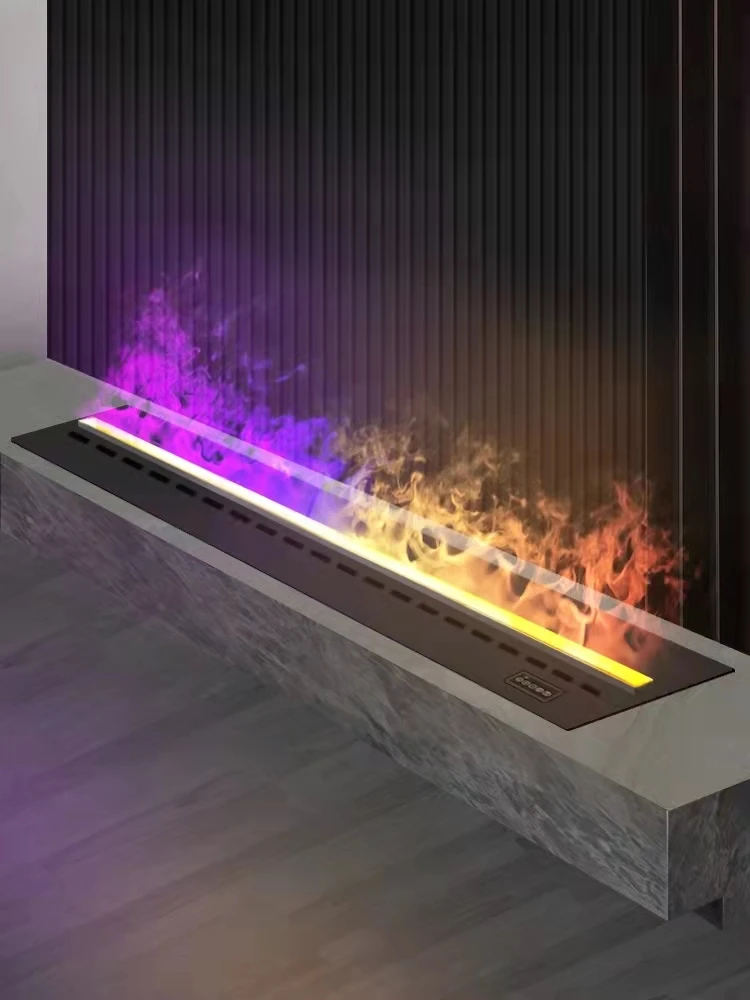 Best Price Steel Fireplace European Modern Wall Mounted Electric Fireplace
