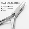 1Pcs Toenail Ingrown Nail Art Cuticle Nipper Clipper Edge Cutter Manicure Scissor Plier Tool Pedicure Dead Skin Remover 1