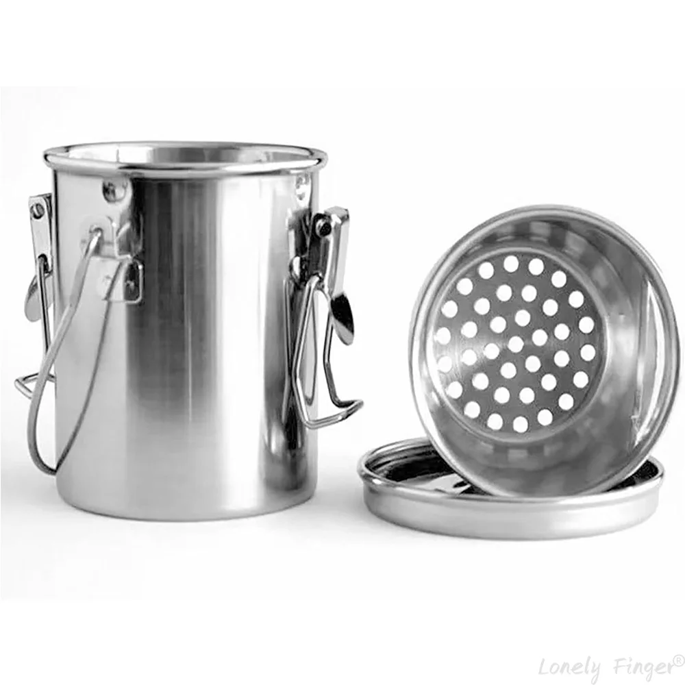 Paint Brush Washer Cleaner Strainer Airtight Cover Portable Artist Tool