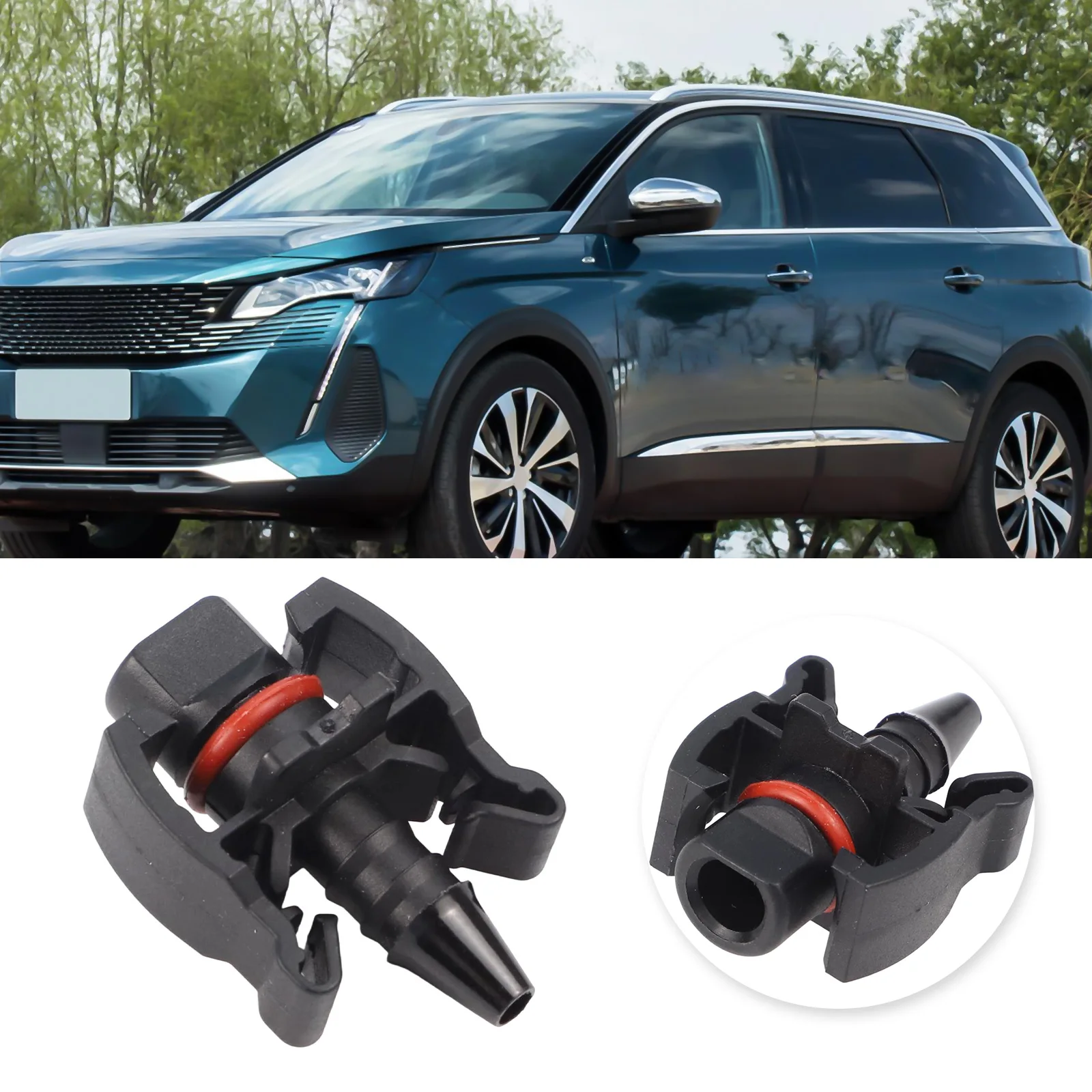Expansion Tank Return Hose Connector Protector 1Pc Car Kettle Return Pipe Connector Easy Installation Waterproof Durable Part