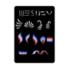 2pcs Painting practice Template Non toxic and washable Reusable Face Paint Exercise board  Body Art Painting Halloween Party 3