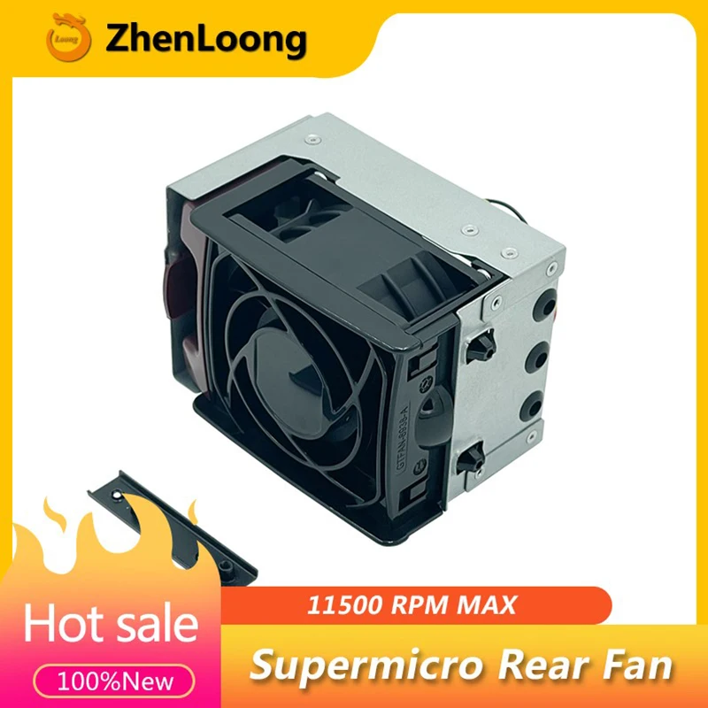 Zhenloong Gpu Chassis Case Ventilador Traseiro para Supermirco 7048 7049 4028 4029 Gr-tr Série Sc748tq 5049a-tr Velocidade 11000 Rpm Fan0148l4