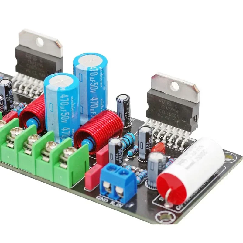 Amplificador de Potência Áudio Hifi Dual Channel Kit Faça Você Mesmo Placa Acabada Pcb Dlhifi Tda7294 x2 100w Mais 100w - Image 2