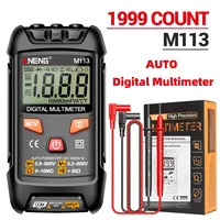 ANENG M113 Automatic Digital Multimeter AC/DC Voltage Meter 1999 Counts Multimetro Ohm Meter LCD Digit Voltage Current Tester 1