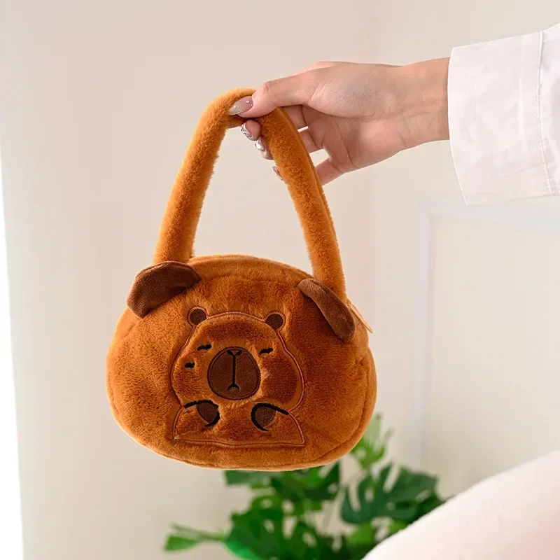 Cute Plush Tote Bag Water Guinea Pig Handbag