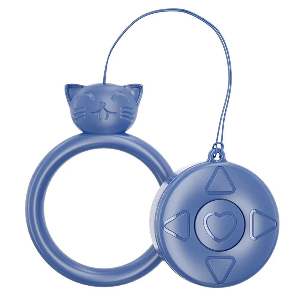 Mobile Phone Fingertip Remote Control Bluetooth-compatible Page Turner Remote for Tiktok Rechargeable Selfie Camera Remote