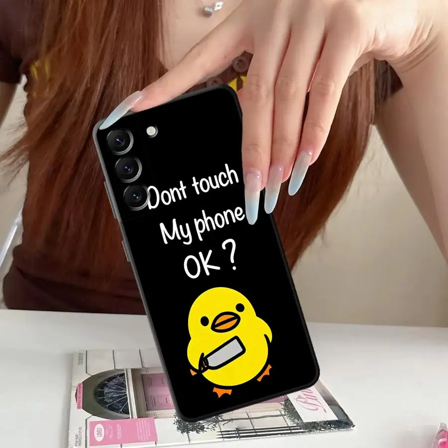 Don't Touch My Phone Protective Case - Sleek and Durable Design