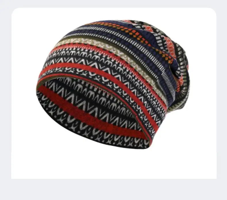 Herbst-Winter-Hüte für Damen und Herren, Unisex, Beanie, Baggy-Cap, Halskragen/Maske/Turban-Mütze, 3-in-1, multifunktional, kalt, warm halten, Neu – Detail 8