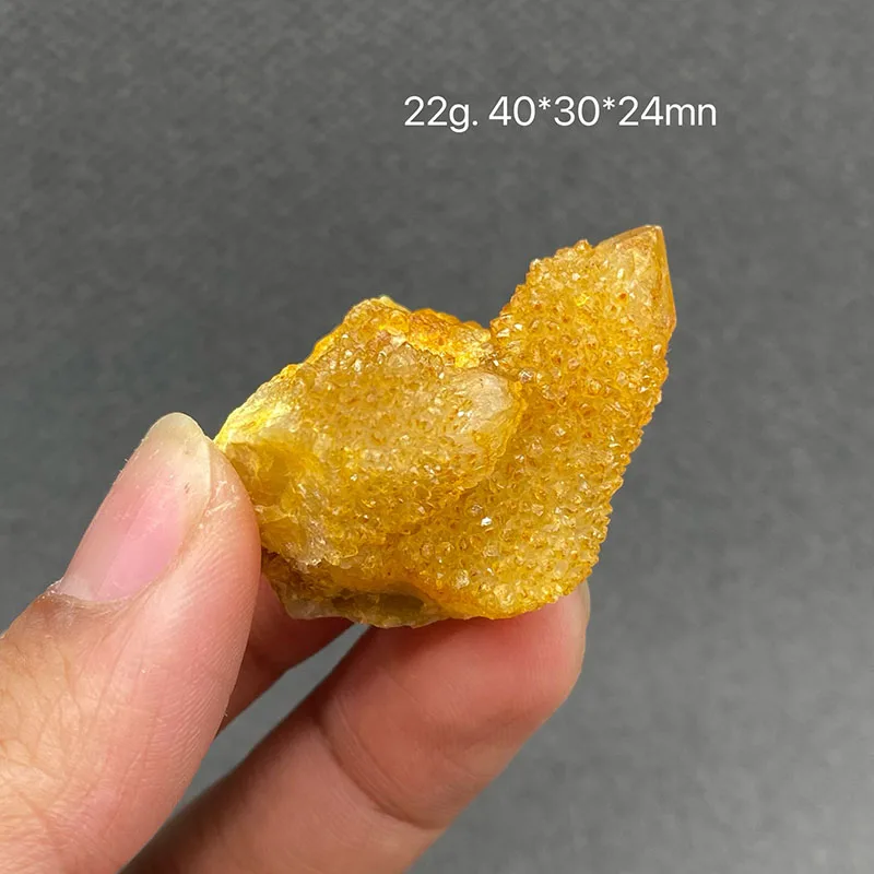 100%  Natural citrine Mineral Specimens Stones and Crystals Healing Crystal from China