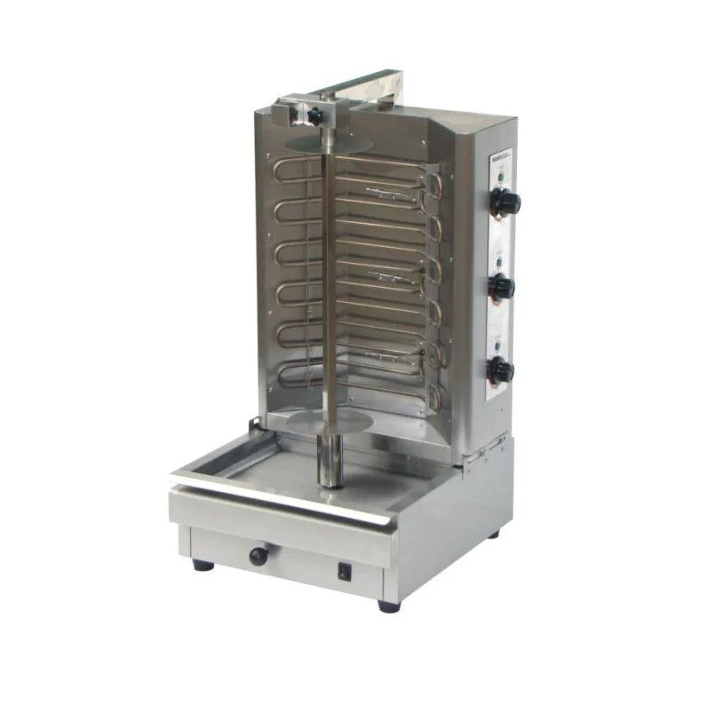 Middle East 220v Electric heating BBQ Doner and Gyros Grill Gas Kebab Machine