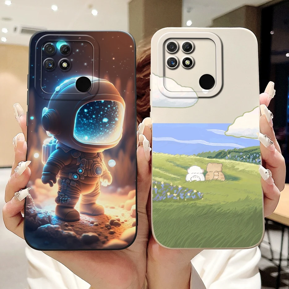 Luxury Candy Painted Soft Silicone Phone Case Cover