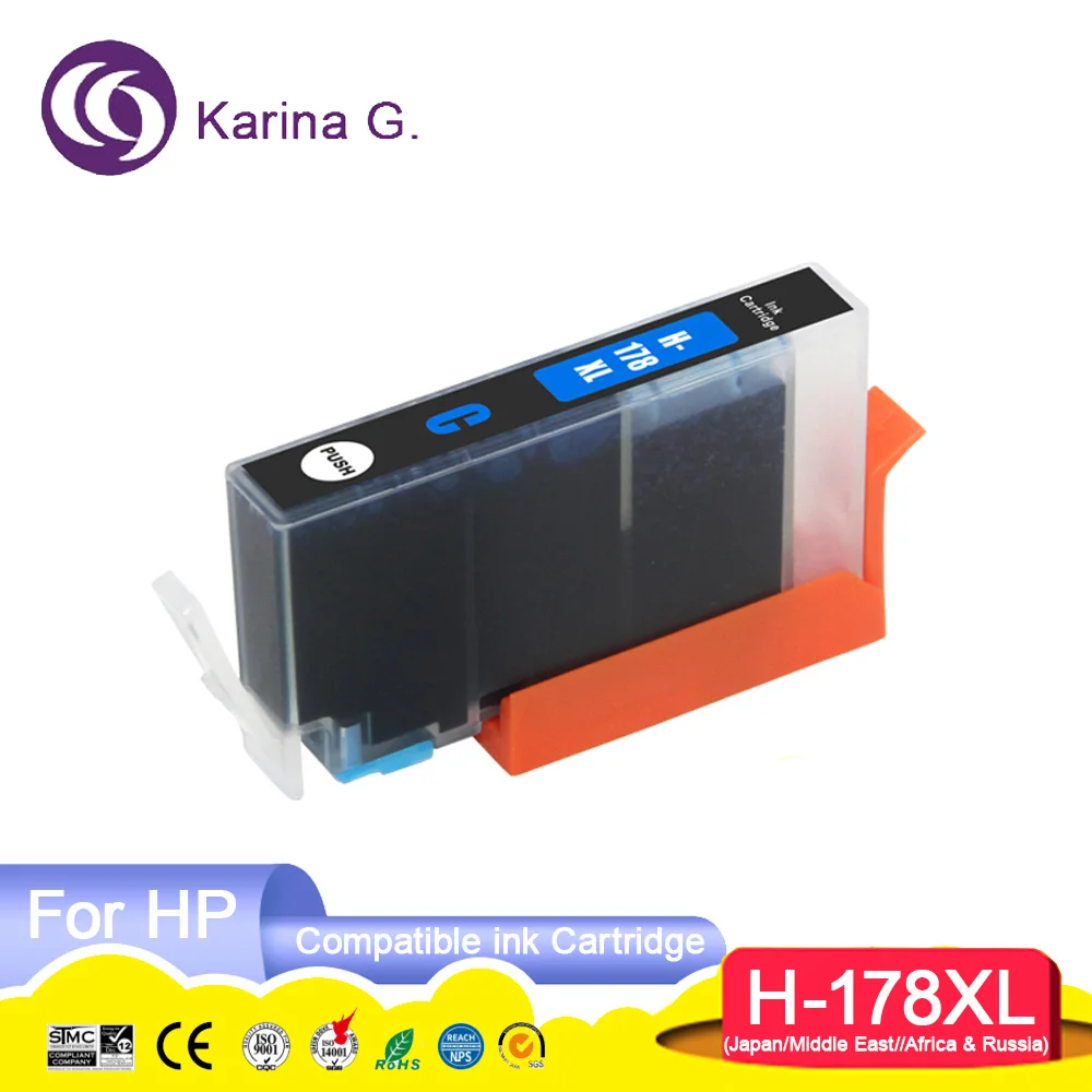 178 178XL Premium Compatible Color Inkjet Ink Cartridge for 178 Photosma C6380/