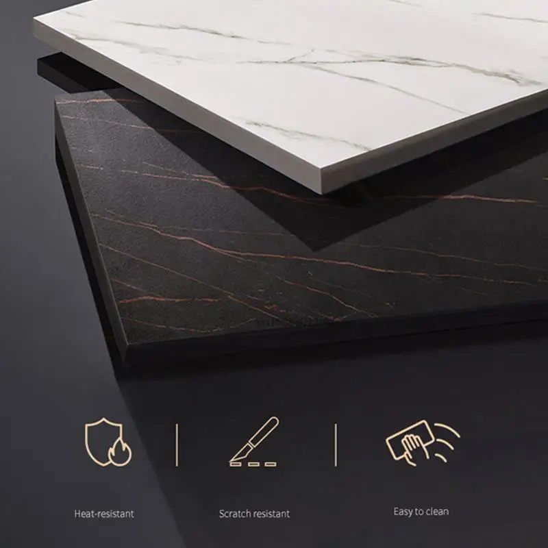 Rock Board Four-Drawer Cabinet Modern Minimalist Living Room Corridor Storage Cupboard American Light Luxury Bedroom Cabinet