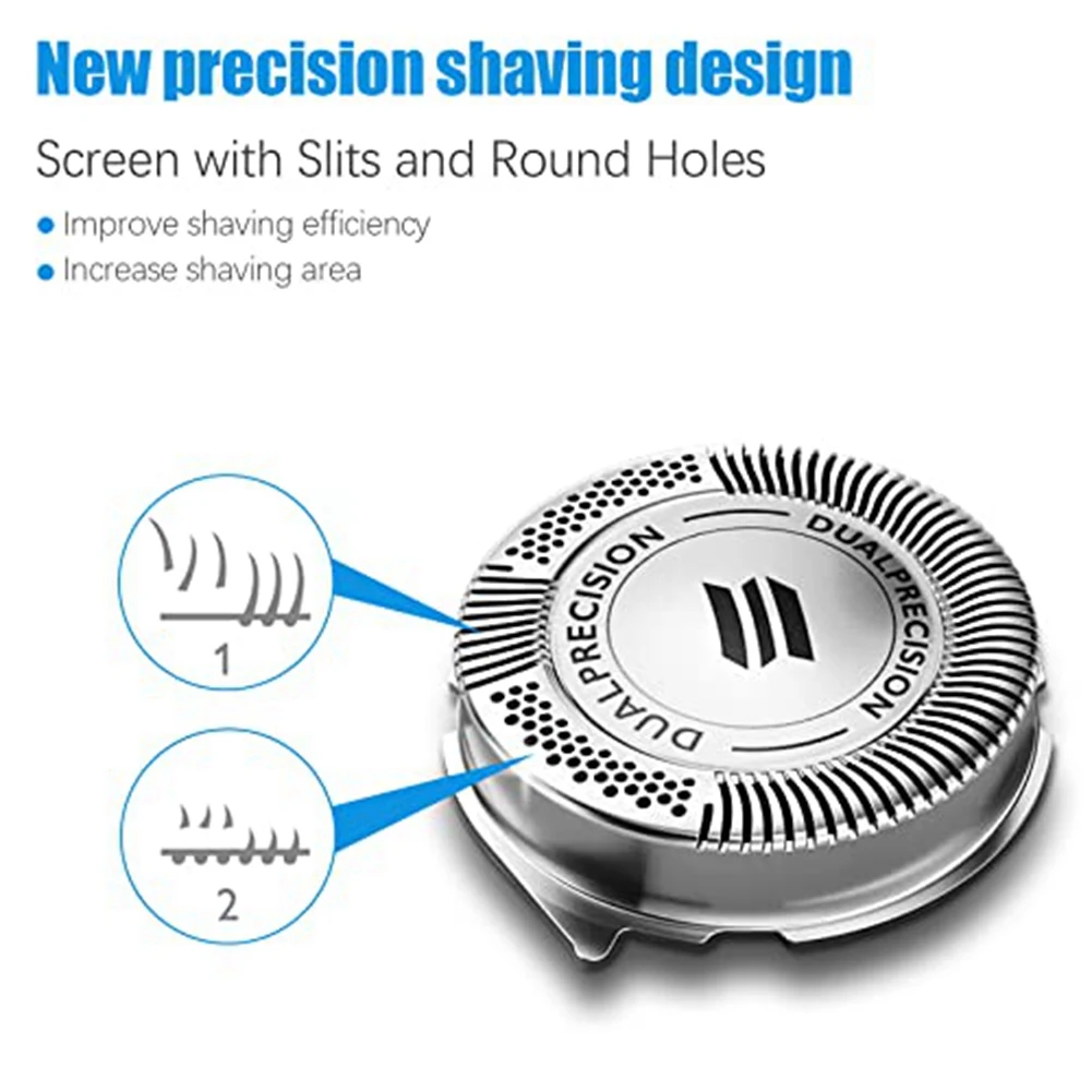 HQ8 Blade Philips Norelco Aquatec HQ8 Replacement Heads Compatible Razor Blades PT720 AT880 AT810 etc electric shaver head electric shaver blades