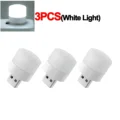 3PCS White