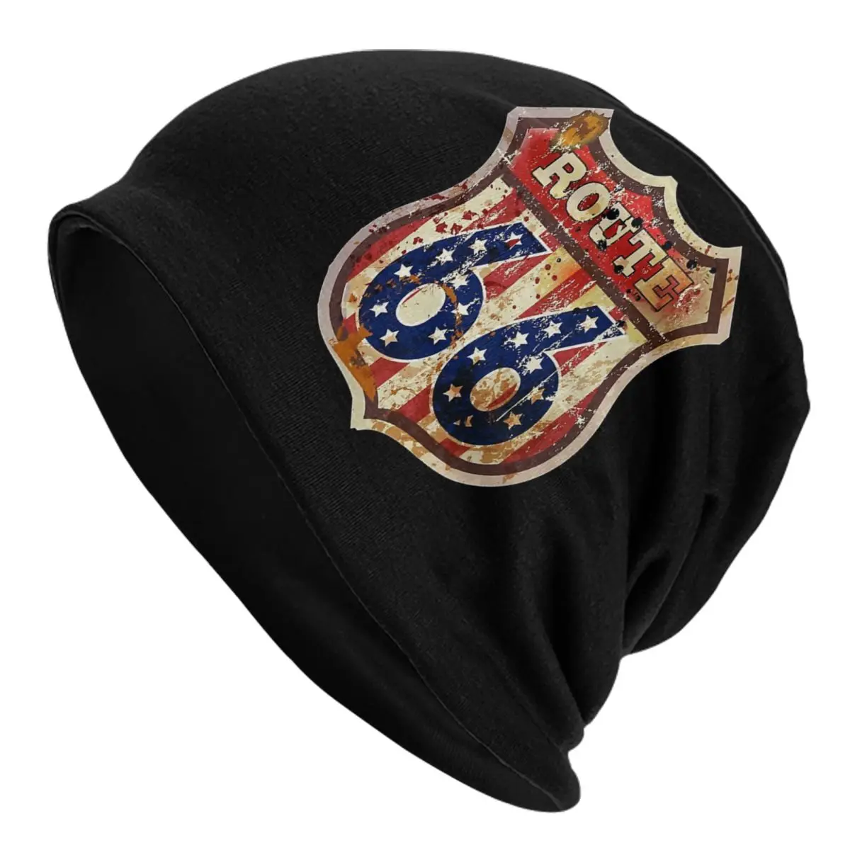 New Mexico Route 66 Caps California Usa Cool Autunno Inverno Outdoor Skullies Berretti Cappello Primavera Warm Head Wrap Bonnet Knit Hat