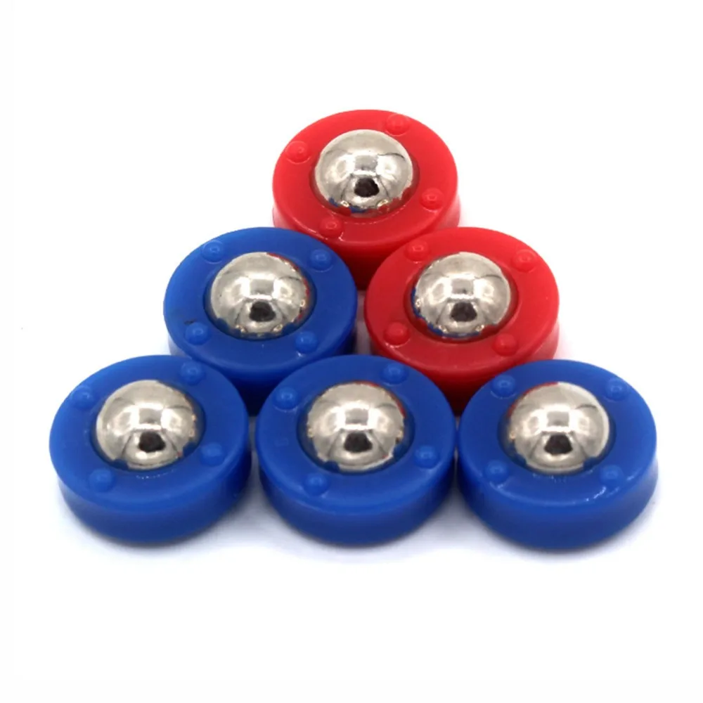 4/8Pcs Roller Balls Multi Function Shuffleboard Tabletop Mini Replacement Pucks For Shuffleboard Table Football Indoor Games