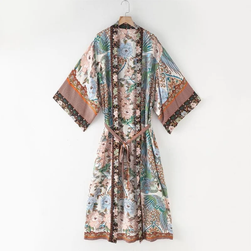 Japanese Kimono Traditional Yukata Women Long Sleeve Cosplay Japanese Clothes Girl