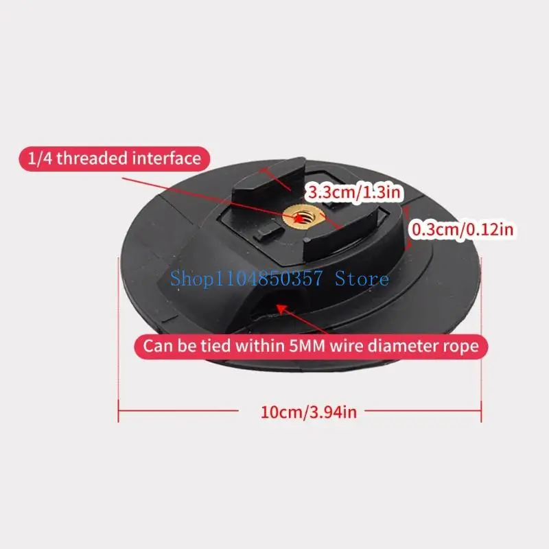 652F 고강도 수상 스포츠 카메라 마운트 카메라 플랫 마운트 브래킷