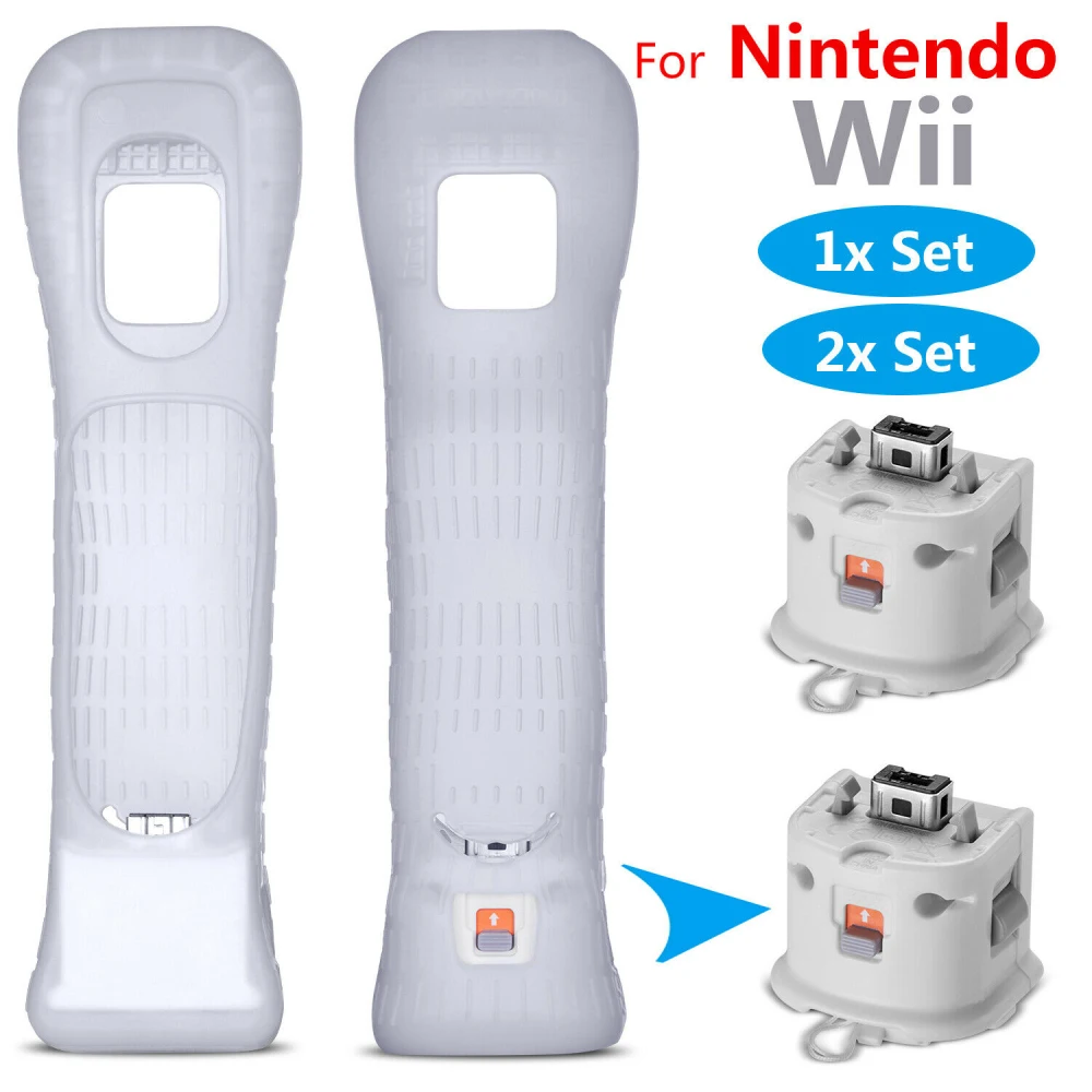 Per Wii Motion Plus Telecomando Sensore Precisione Motion Enhancer Maniglia Intensificfie Maniglia Acceleratore Gaming