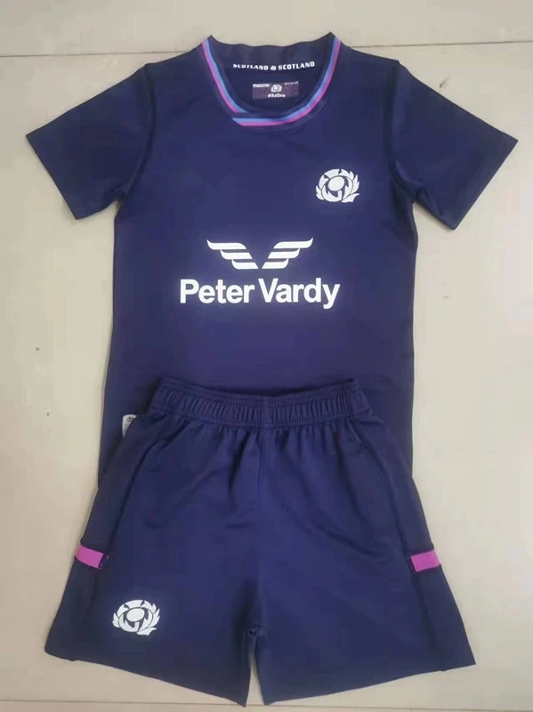 

2021/22 SCOTLAND KIDS KIT HOME RUGBY JERSEY SHORTS size :16-18-20-22-24-26
