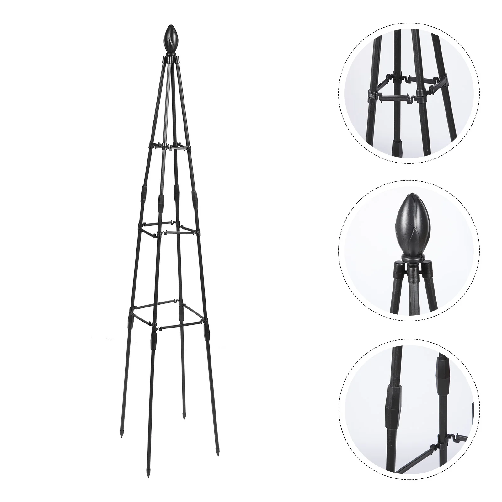 

1 Set Potted Plant Flower Support Green Plant Climbing Frame Durable Flower Vine Support Rack