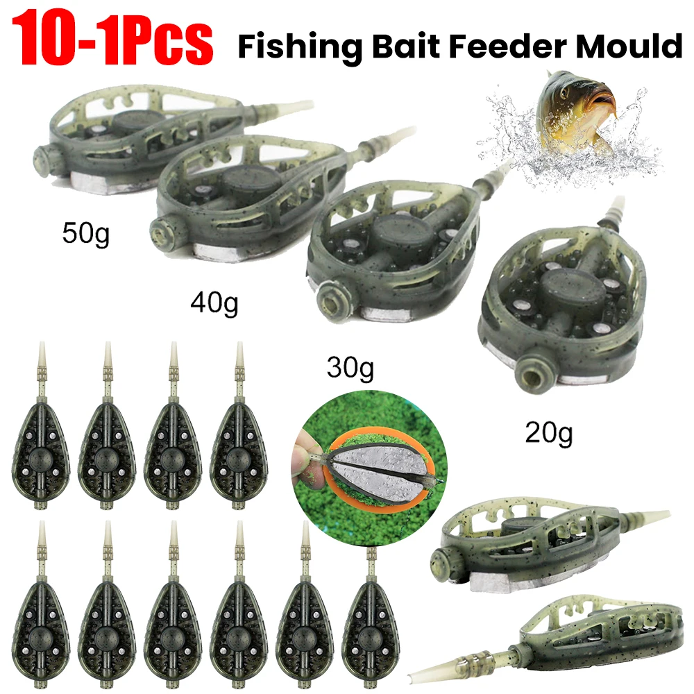 Fishing Nest Beater Bait Inline Method Feeders Mould Lightweight Flysand Fishing Feeder Bait Holder Carp Accessorie Tool