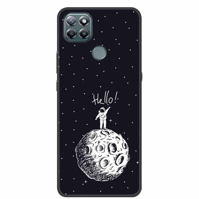 Lenovo K12 Pro Soft Silicone Wolf and Lion TPU Cartoon Phone Case - Lovely Design Protective Cover