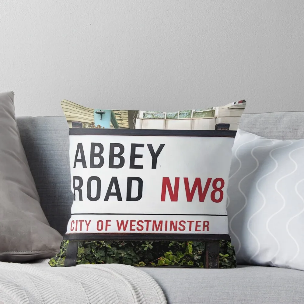 Abbey Road Throw Pillow Custom Cushion Photo Christmas Covers