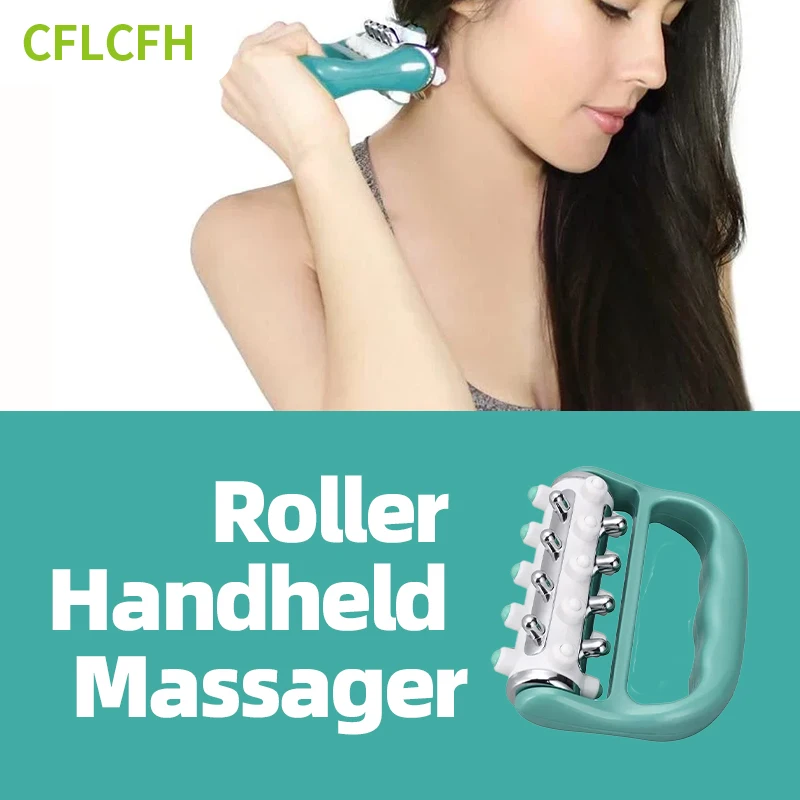 

Handheld Roller Massager Anti Cellulite Massage Body Point Massage Backs Arms Legs Buttocks Relax Soothing Tool Health Care
