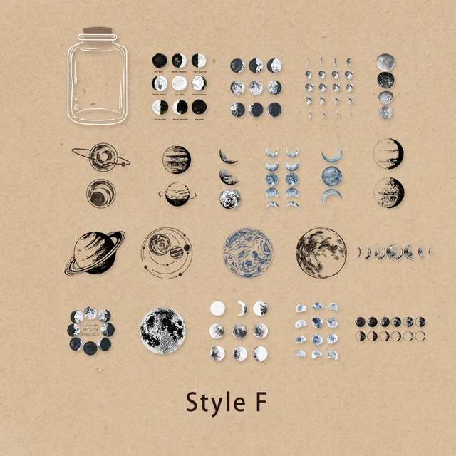 Mr.paper 6 Styles 20 Pcs Periodical Ins Washi Stickers Book for Kids Gift DIY Scrapbooking Decals Diary Ablum Stationery F