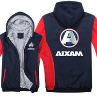 Winter Aixam Hoodies Zipper Thick Unisex Aixam Sweatshirt Man Warm Coat Fleece Streetwear Jacket 1